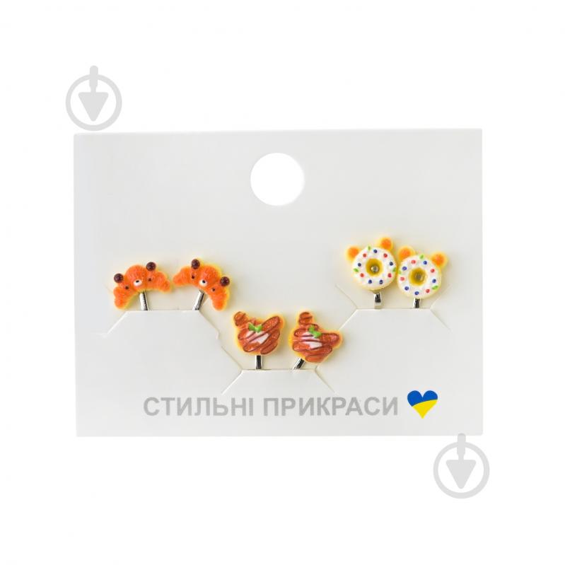 Набор украшений Shantou серьги-клипсы B4356 - фото 3 Набор украшений Shantou серьги-клипсы B4356 - фото 3