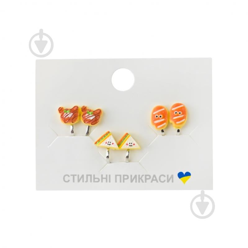 Набор украшений Shantou серьги-клипсы B4356 - фото 4 Набор украшений Shantou серьги-клипсы B4356 - фото 4