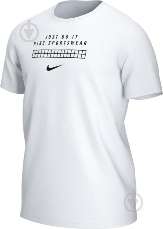 Футболка Nike M NSW DNA SS TEE CW2373-100 р.XL білий - фото 1