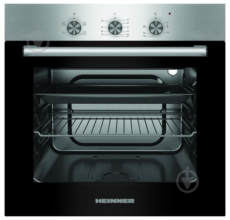Духовой шкаф Heinner HBO-S624LTG-IX - фото 1