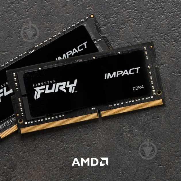 Оперативная память Kingston SODIMM DDR4 64 GB (2x32GB) 2666 MHz (KF426S16IBK2/64) Fury Impact - фото 4