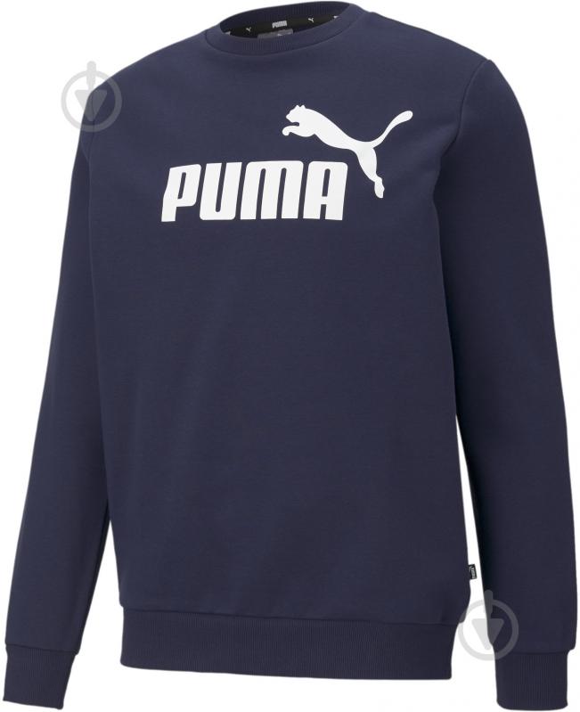 Джемпер Puma ESS Big Logo Crew 58667806 р. S синій - фото 1