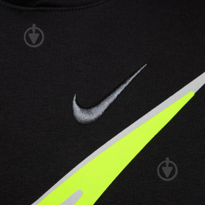 Джемпер Nike M NSW SI PO HOODIE BB FZ0201-010 р.L черный - фото 4