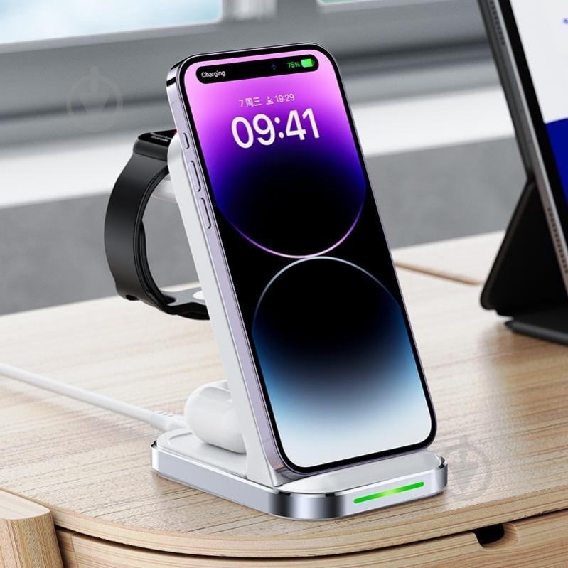 Зарядное устройство Acefast Wireless QI 3in1 15W E15 Acefast - фото 6