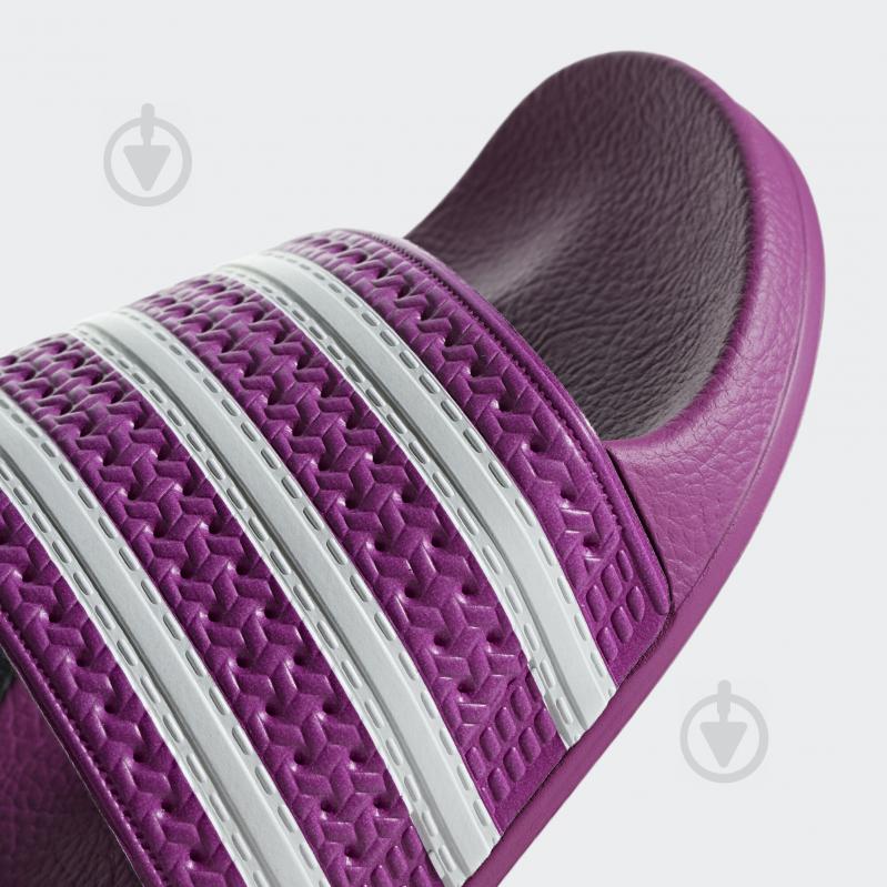 Шльопанці Adidas ADILETTE W CG6539 р.38 фіолетовий - фото 7