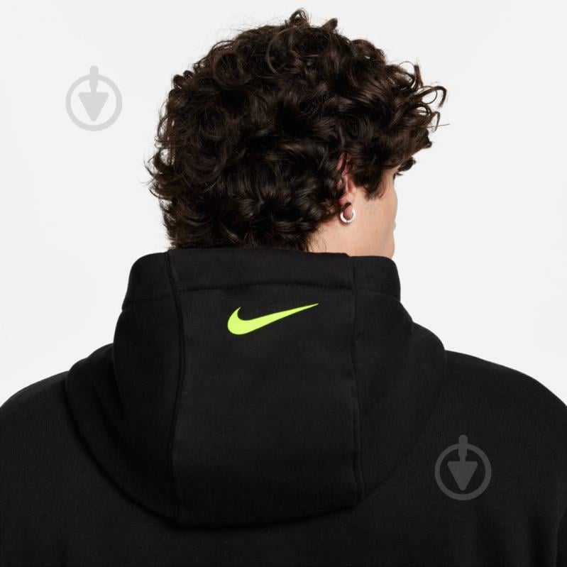 Джемпер Nike M NSW SI PO HOODIE BB FZ0201-010 р.M черный - фото 6