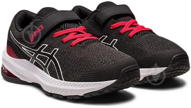 Кросівки дитячі демісезонні Asics GT-1000 11 PS 1014A238-008 р.35 чорні - фото 4