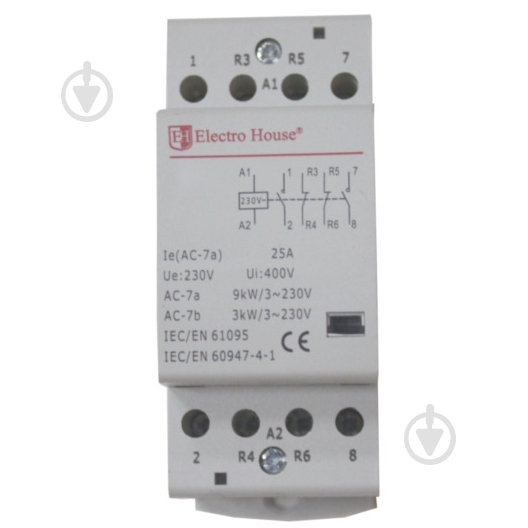 Контактор ElectroHouse EH-MK-27 EH-MK-27 - фото 1