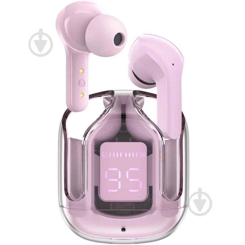 Bluetooth-гарнитура Acefast T6 pink (6974316281566) - фото 2