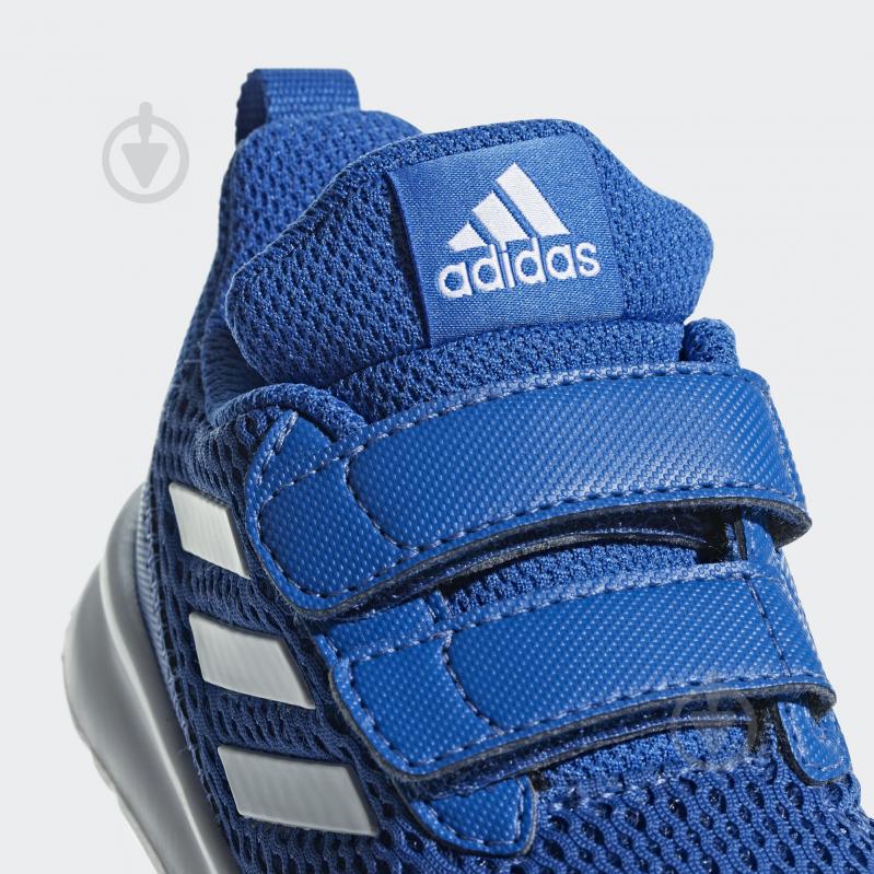 Кросівки для хлопчиків демісезонні Adidas AltaRun CF I CG6818 сині - фото 7