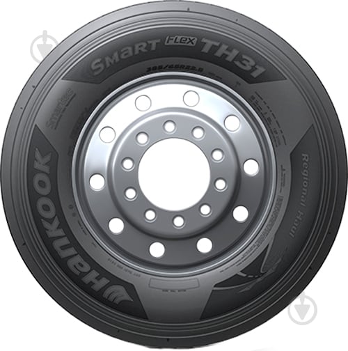 Шина Hankook TH31(прицепная) 385/65R22.5 164 K нешипованая всесезонные - фото 1