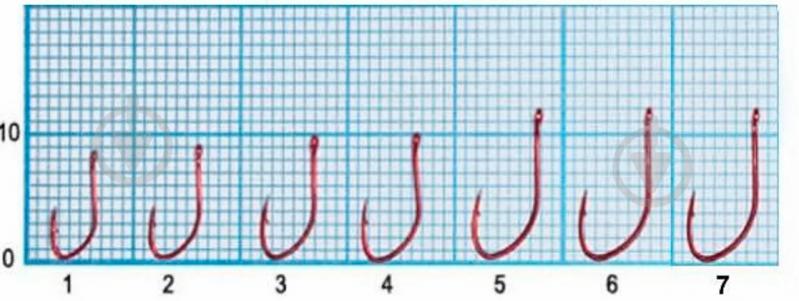 Крючок Flying Fish SODE RED №8 8 шт. RS-811(08) - фото 2