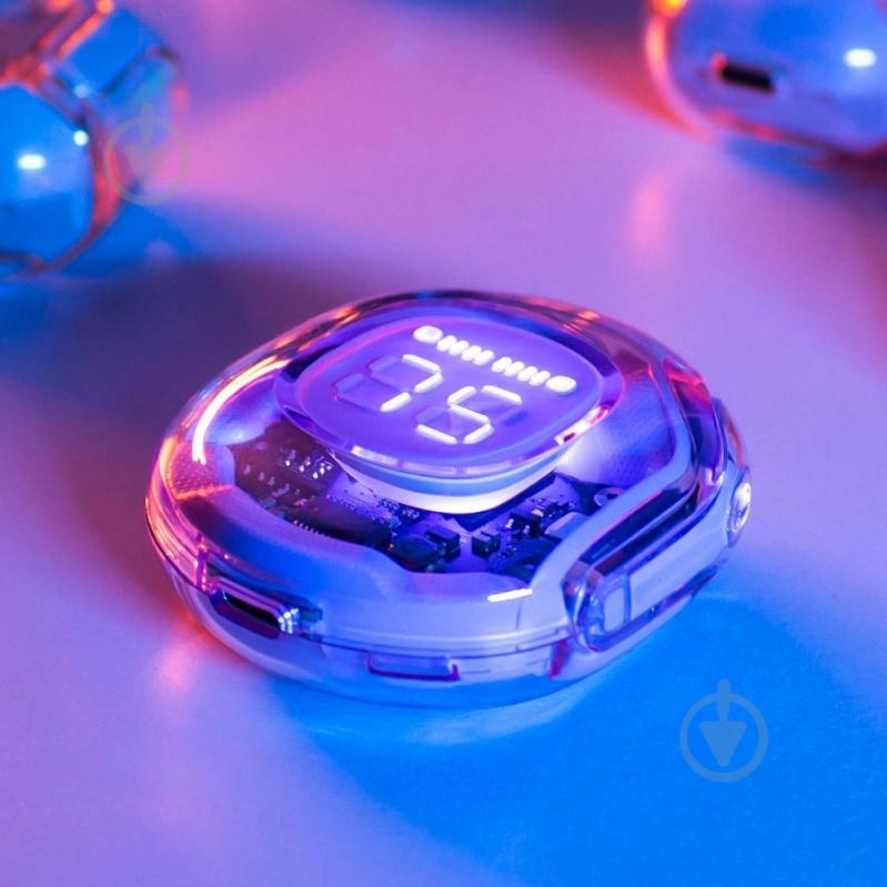 Bluetooth-гарнитура Acefast T8 purple (6974316282266) - фото 4
