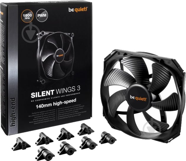Вентилятор be quiet! Silent Wings 3 140mm PWM (BL071) - фото 5