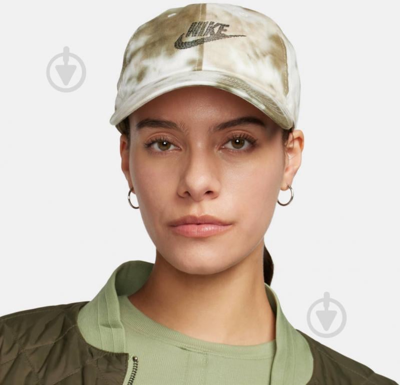 Кепка Nike U NK CLUB CAP U CB SPLSH L FN4198-325 L-XL хакі - фото 1