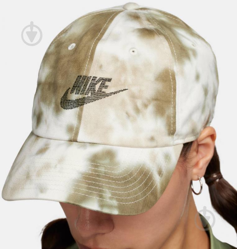 Кепка Nike U NK CLUB CAP U CB SPLSH L FN4198-325 L-XL хакі - фото 6