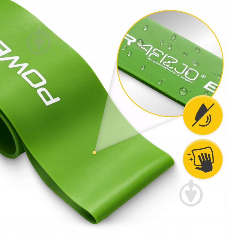 Резинка для фитнеса 4fizjo Mini Power Band 1 мм 10-15 кг (P-5907222931615) 4FJ0012 зелено-оливковый - фото 2 Резинка для фитнеса 4fizjo Mini Power Band 1 мм 10-15 кг (P-5907222931615) 4FJ0012 зелено-оливковый - фото 2