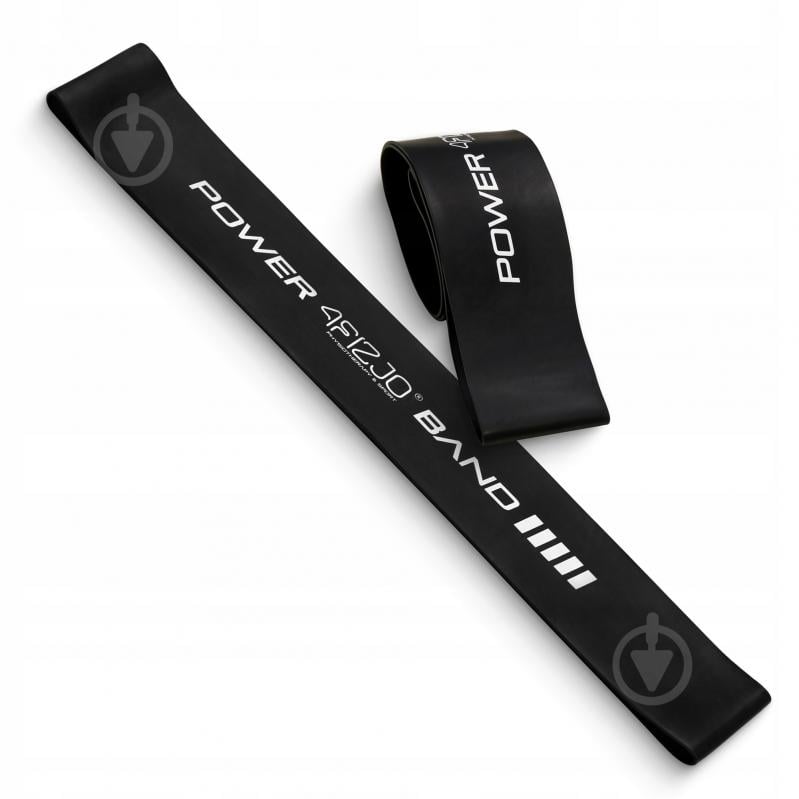 Резинка для фитнеса 4fizjo Mini Power Band 1,2 мм 15-20 кг (P-5907222931622) 4FJ0013 черный - фото 4