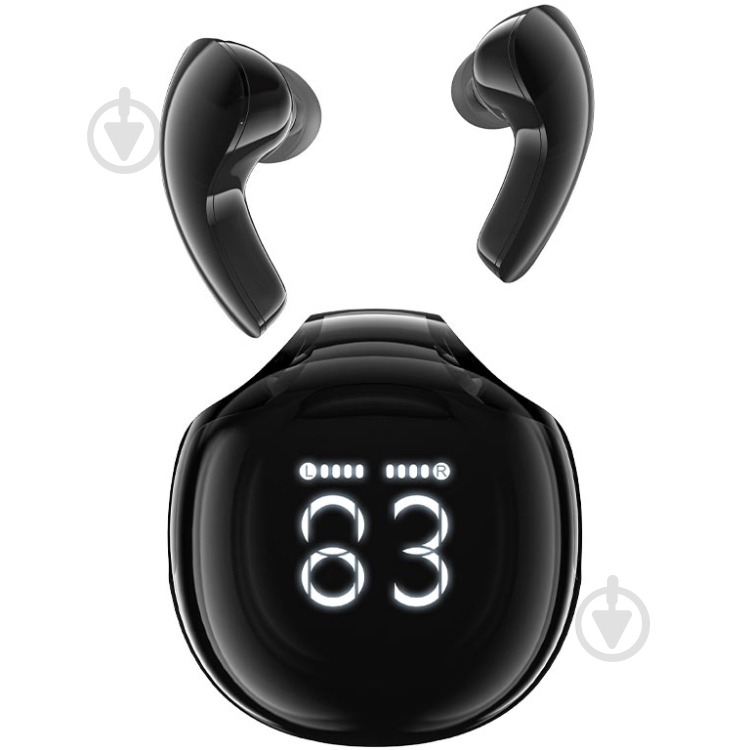 Bluetooth-гарнітура Acefast T9 black (6974316282570) - фото 1
