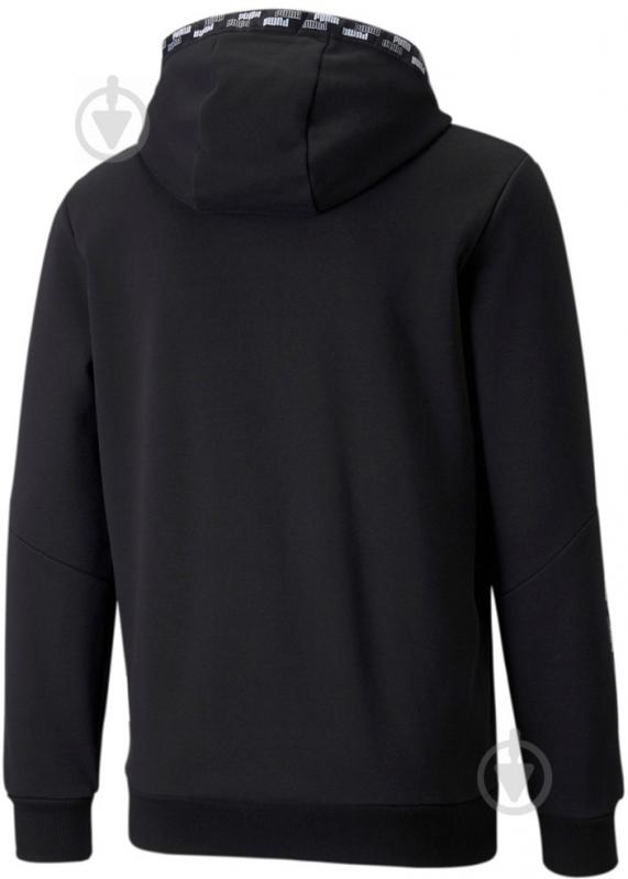 Толстовка Puma POWER FZ Hoodie 58939601 р. XS чорний - фото 2