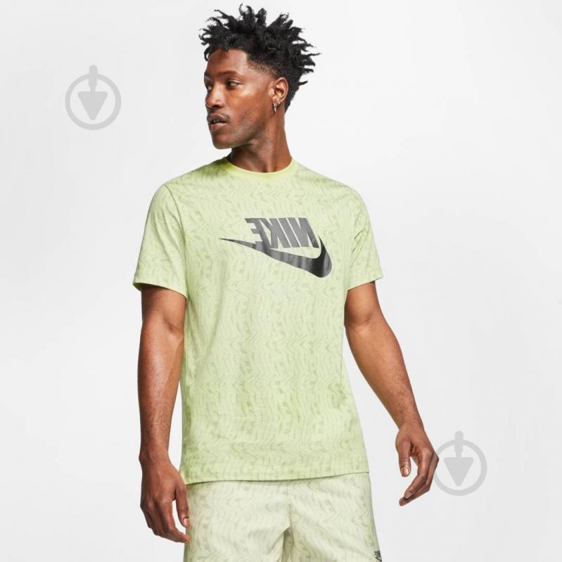 Футболка Nike M NSW FESTIVAL SS TEE PRNT CW2659-367 р.2XL фисташковый - фото 2 Футболка Nike M NSW FESTIVAL SS TEE PRNT CW2659-367 р.2XL фисташковый - фото 2