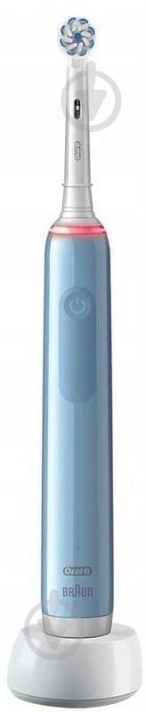 Электрическая зубная щетка Braun Oral-B Pro3 3000 Sensitive Blue (D505.513.3) - фото 2