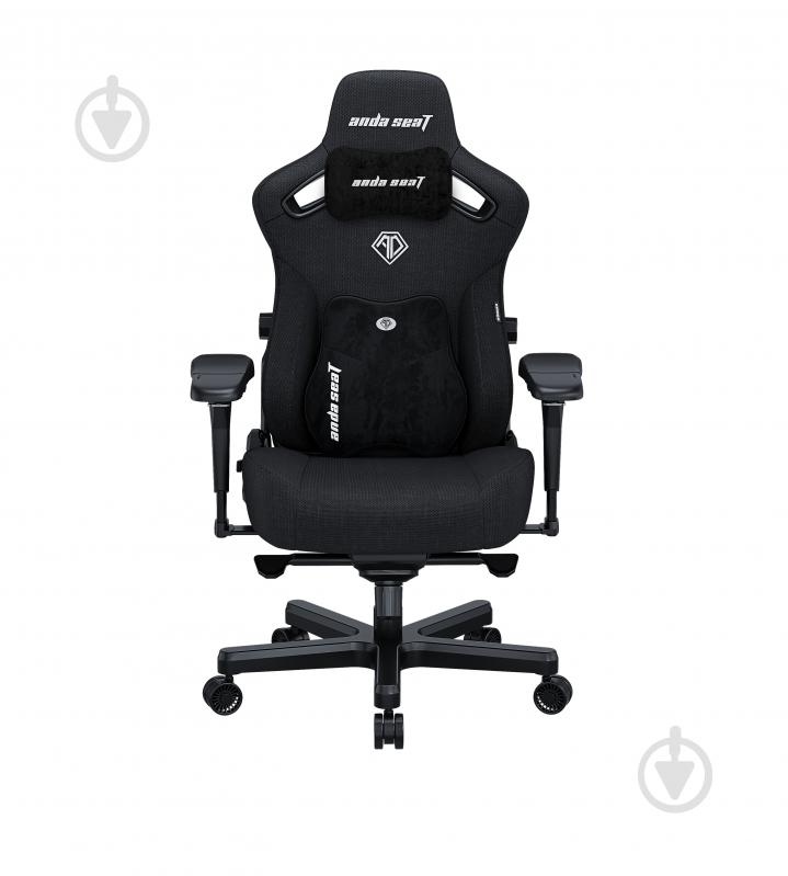 Крісло ігрове Anda Seat Kaiser 3 Pro Size XL Black Fabric рожевий - фото 1