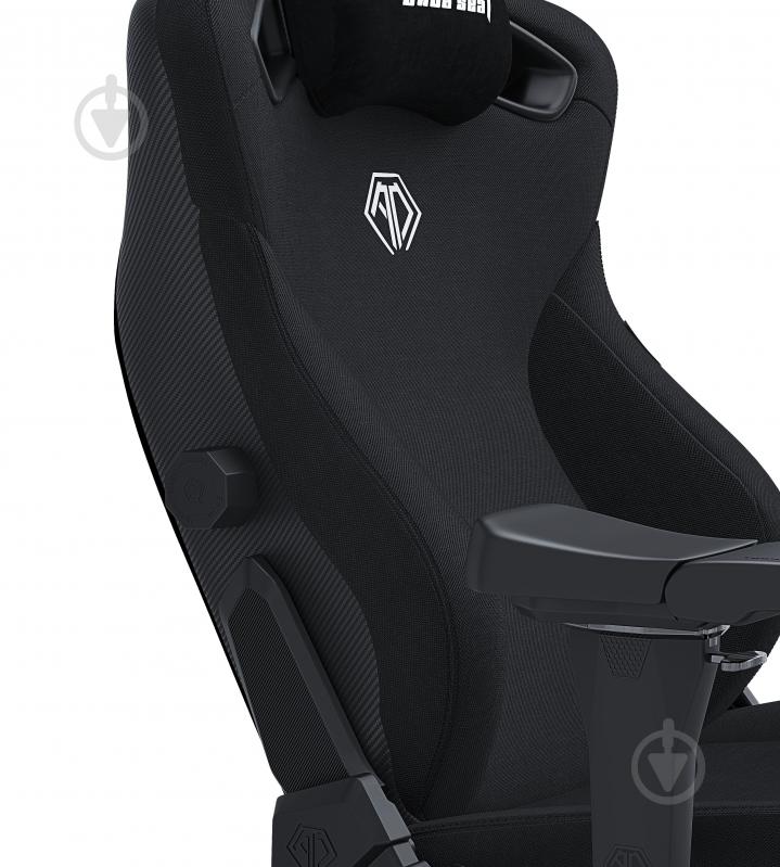 Крісло ігрове Anda Seat Kaiser 3 Pro Size XL Black Fabric рожевий - фото 7