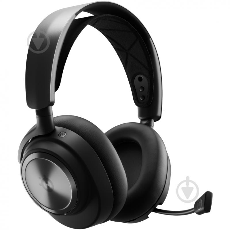 Гарнитура игровая SteelSeries Arctis Nova Pro Wireless black (61522) - фото 2