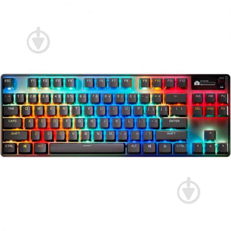 Клавиатура игровая SteelSeries Apex Pro TKL WL (64871) black - фото 1