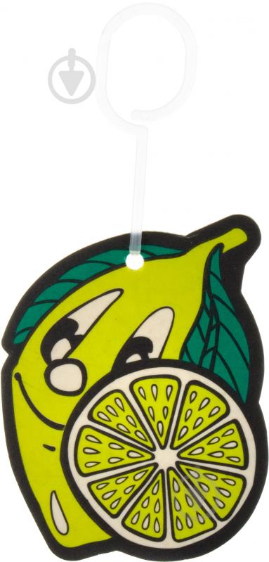 Ароматизатор подвесной JEES KEEP SMILLING лимон - фото 2 Ароматизатор подвесной JEES KEEP SMILLING лимон - фото 2