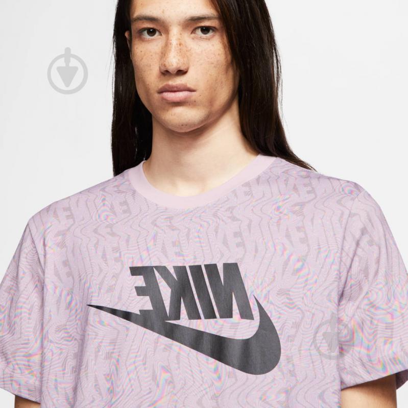 Футболка Nike M NSW FESTIVAL SS TEE PRNT CW2659-512 р.M черный - фото 4