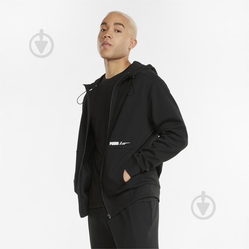 Толстовка Puma RAD CAL FZ Hoodie 58938801 р. M черный - фото 3