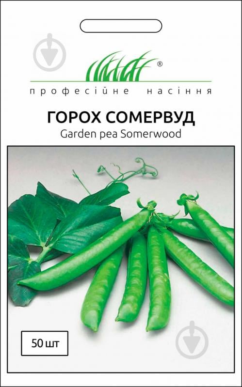 Насіння Професійне насіння горох овочевий Сомервуд 50 шт. - фото 1