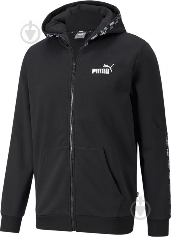 Толстовка Puma POWER FZ Hoodie 58939601 р. 3XL чорний - фото 1