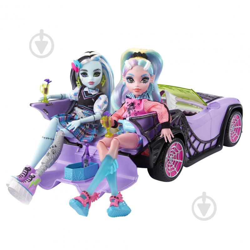 Машинка Monster High Монстро-мобиль HHK63 - фото 2