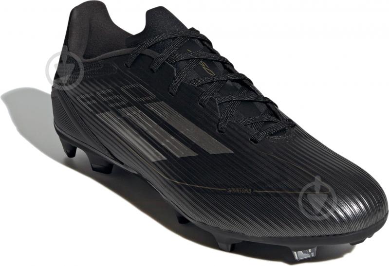 Бутсы Adidas F50 LEAGUE FG/MG IE3181 р.40 2/3 черный - фото 3