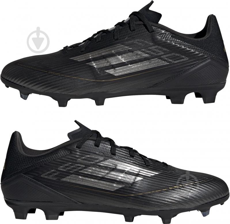 Бутсы Adidas F50 LEAGUE FG/MG IE3181 р.40 2/3 черный - фото 5