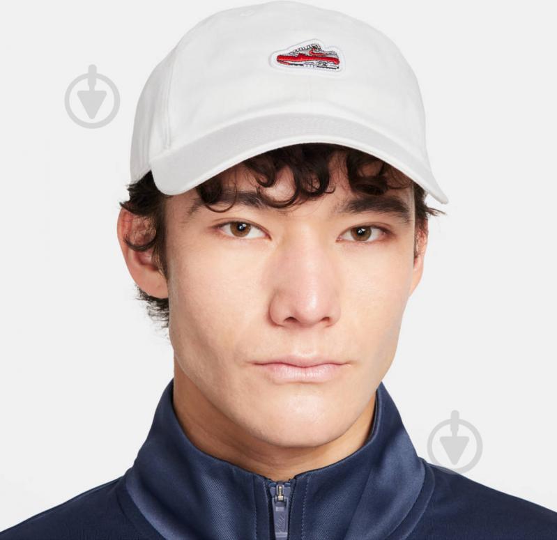 Кепка Nike U NK CLUB CAP U CB ARMX PTCH L FN4402-100 M-L білий - фото 1