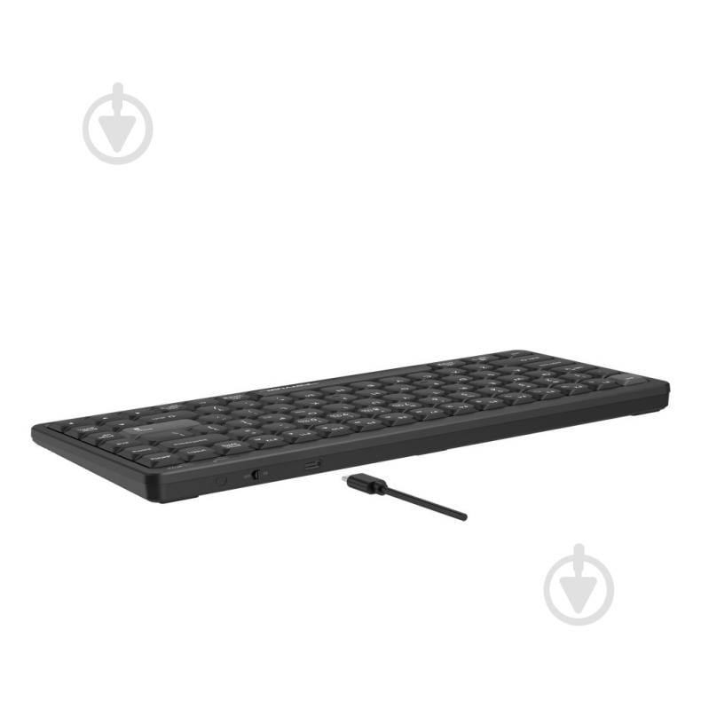 Клавіатура бездротова A4Tech FBX53C (Black) (FBX53C (Black)) ножничні перемикачі, Bluetooth / 2.4 ГГц black - фото 8 Клавіатура бездротова A4Tech FBX53C (Black) (FBX53C (Black)) ножничні перемикачі, Bluetooth / 2.4 ГГц black - фото 8