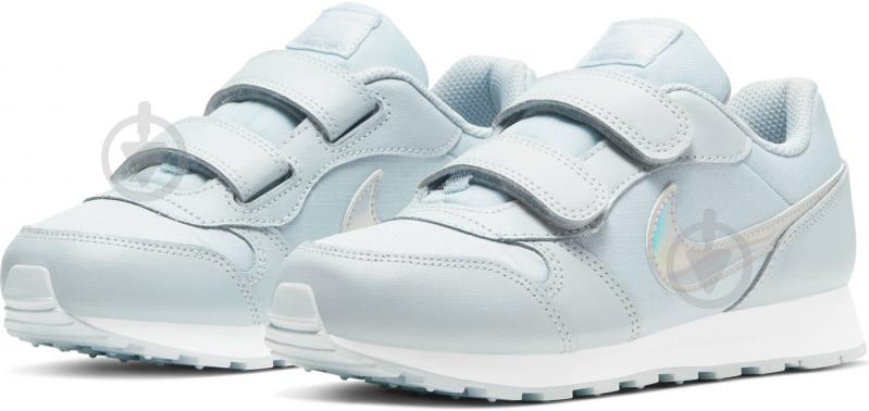 Кроссовки демисезонные Nike MD Runner 2 FP CW3549-400 р.32 белые - фото 1