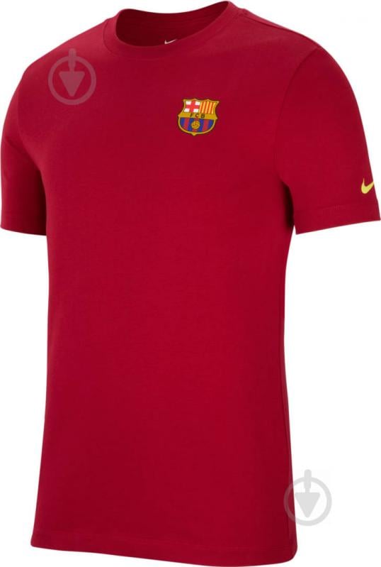 Футболка Nike FCB M NK TEE TRAVEL CW3939-620 р.L красный - фото 1