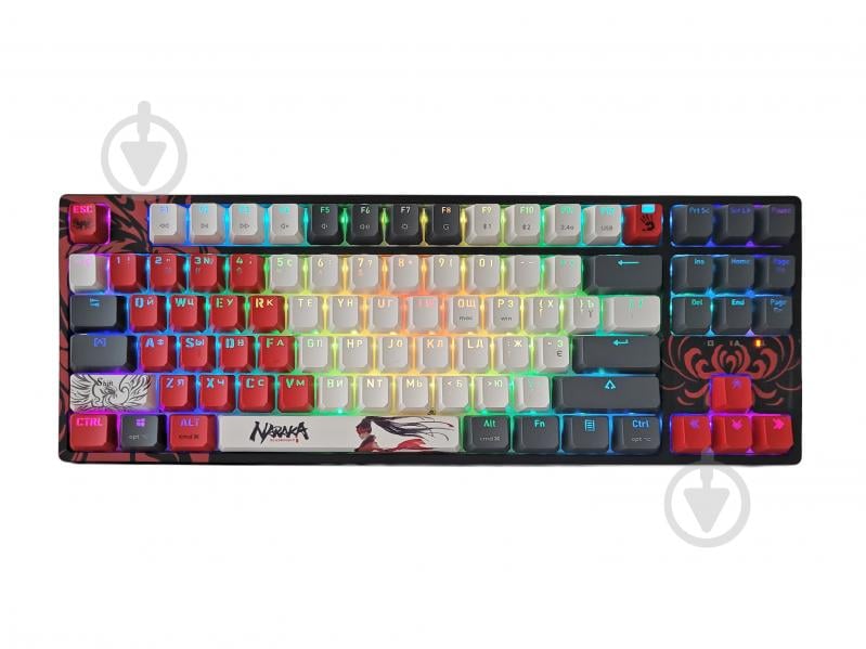 ᐉ Клавіатура ігрова BLOODY WS87 (Naraka) (WS87 (Naraka)) RGB