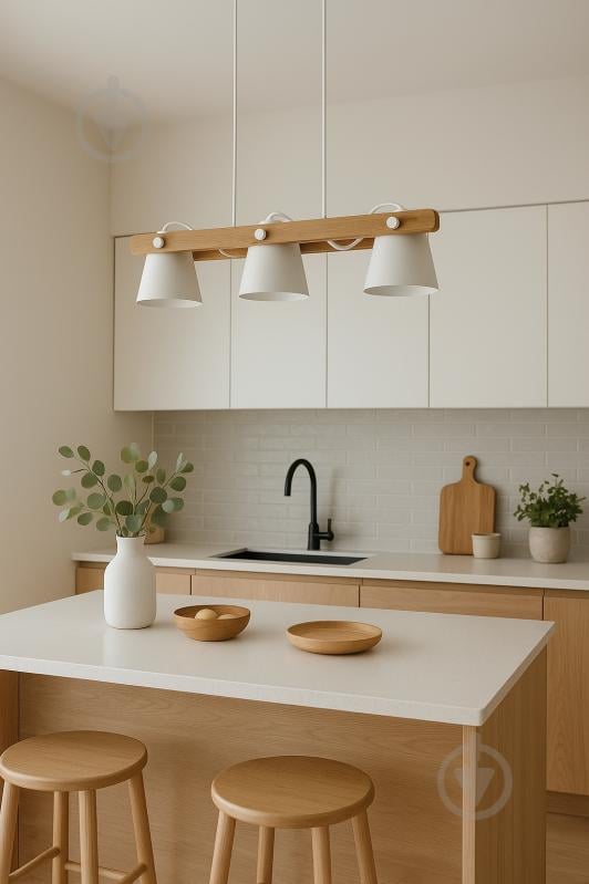 Люстра подвесная LIGHT SET VOLOSHKA RL 3x12 Вт /GX53 белый - фото 5 Люстра подвесная LIGHT SET VOLOSHKA RL 3x12 Вт /GX53 белый - фото 5