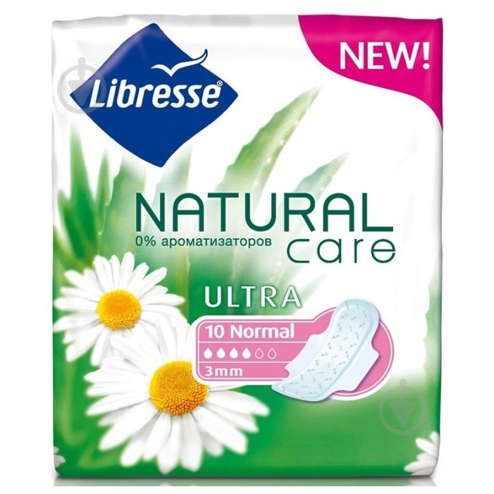 Прокладки гігієнічні Libresse Natural Care Ultra normal 12 шт. - фото 1