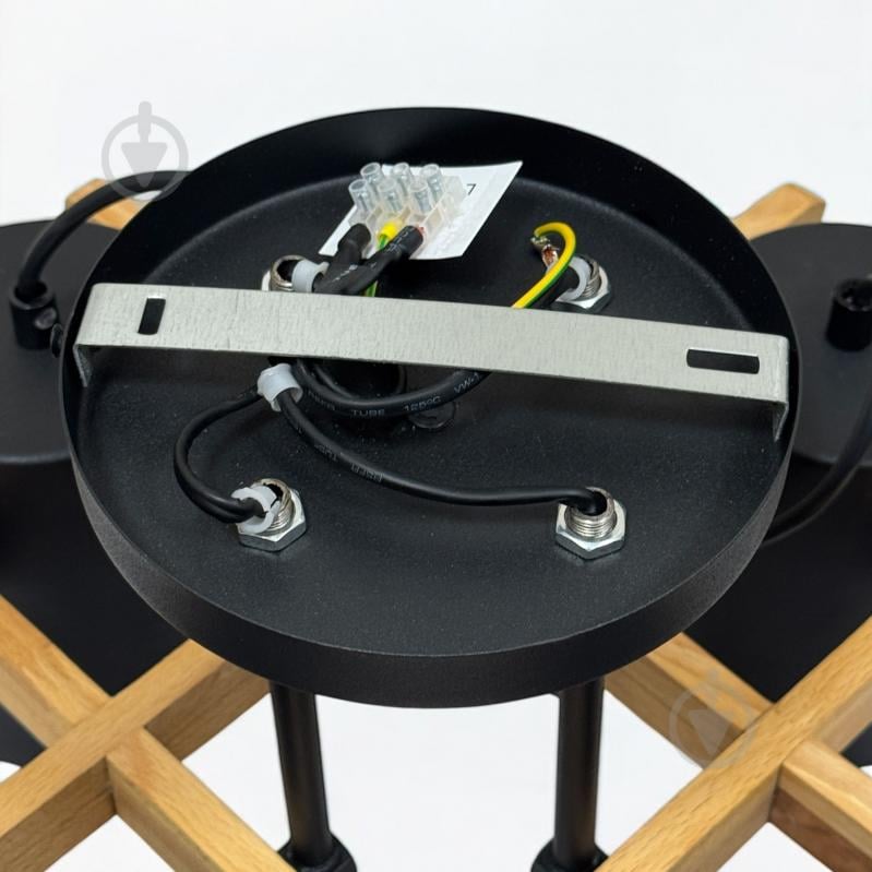 Люстра потолочная LIGHT SET VOLOSHKA СRL 4x12 Вт GX53 черный - фото 6 Люстра потолочная LIGHT SET VOLOSHKA СRL 4x12 Вт GX53 черный - фото 6