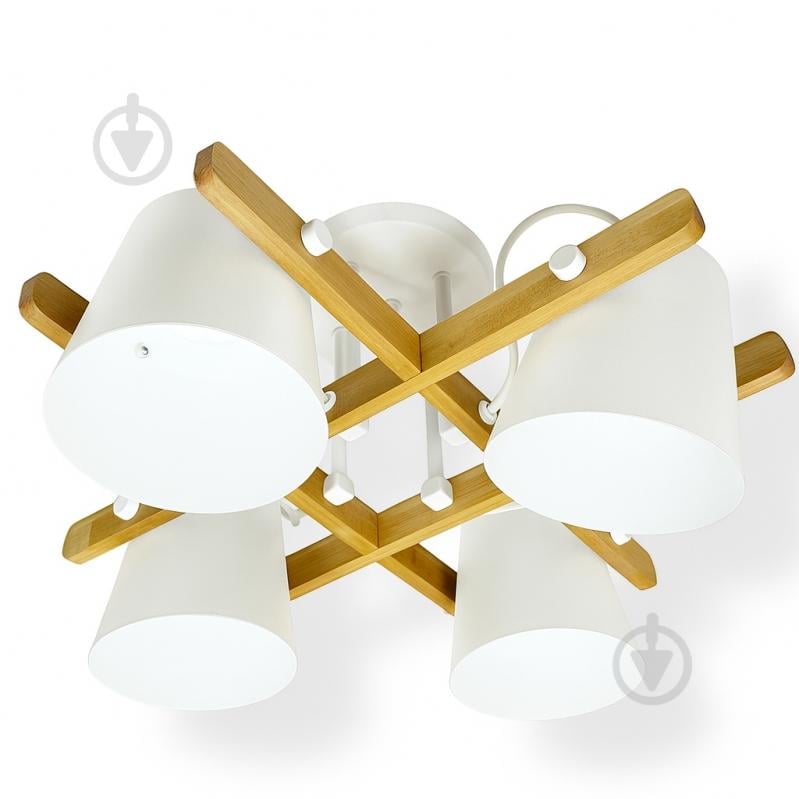 Люстра потолочная LIGHT SET VOLOSHKA СRL 4xGX53 белый - фото 1 Люстра потолочная LIGHT SET VOLOSHKA СRL 4xGX53 белый - фото 1