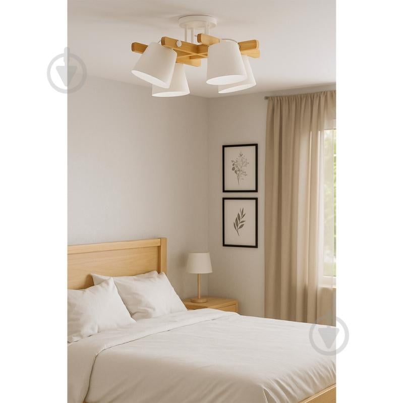 Люстра потолочная LIGHT SET VOLOSHKA СRL 4xGX53 белый - фото 4 Люстра потолочная LIGHT SET VOLOSHKA СRL 4xGX53 белый - фото 4