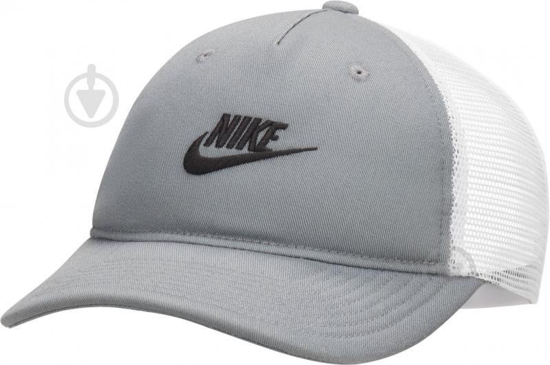 Кепка Nike U NK RISE CAP S CB FUT TRKR L FB5378-084 M-L сірий - фото 2