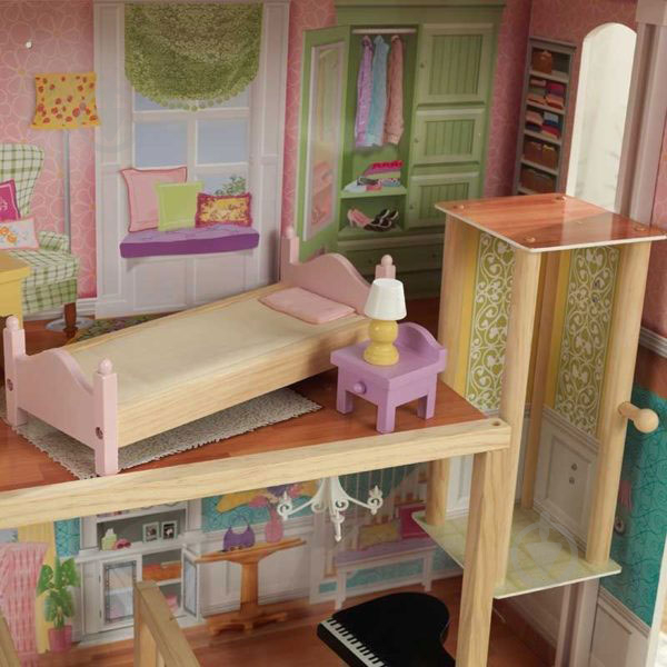 Игровой набор Kidkraft Grand View Mansion Dollhouse Кукольный домик с системой легкой сборки EZ Kraft Assembly (706943659540) 65954 - фото 2